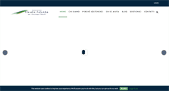 Desktop Screenshot of claudiocolomboonlus.it